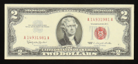 1963 U.S. $2 Legal Tender Note, Red Seal - Fr.1513 (AA Block) at PristineAuction.com