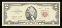 1963 U.S. $2 Legal Tender Note, Red Seal - Fr.1513 (AA Block) at PristineAuction.com