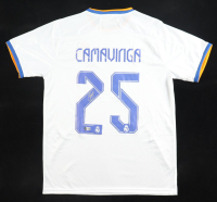 Eduardo Camavinga Signed Real Madrid Adidas Authentic Jersey (Beckett) at PristineAuction.com