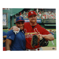 Sammy Sosa & Mark McGwire Signed 16x20 Photo (Beckett) at PristineAuction.com