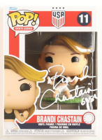 Brandi Chastain Signed Team USA #11 Funko Pop! Vinyl Figure Inscribed "6 USA" (Schwartz) at PristineAuction.com