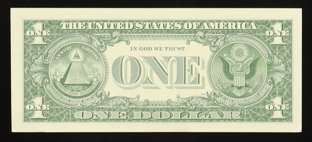 1957-A U.S. $1 Silver Certificate, Blue Seal - Fr.1620 (NA Block) at PristineAuction.com 1957-A U.S. $1 Silver Certificate, Blue Seal - Fr.1620 (NA Block) at PristineAuction.com