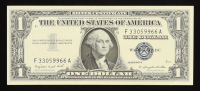 1957-A U.S. $1 Silver Certificate, Blue Seal - Fr.1620 (NA Block) at PristineAuction.com