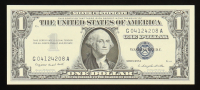 1957-A U.S. $1 Silver Certificate, Blue Seal - Fr.1620 (NA Block) at PristineAuction.com