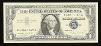 1957-A U.S. $1 Silver Certificate, Blue Seal - Fr.1620 (NA Block) at PristineAuction.com
