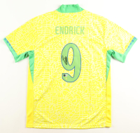 Endrick Signed Brazil Nike Authentic Jersey (Beckett) at PristineAuction.com