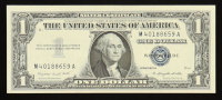 1957-A U.S. $1 Silver Certificate, Blue Seal - Fr.1620 (NA Block) at PristineAuction.com
