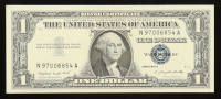 1957-A U.S. $1 Silver Certificate, Blue Seal - Fr.1620 (NA Block) at PristineAuction.com