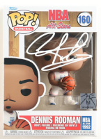 Dennis Rodman Signed "NBA All-Stars" #160 Funko Pop! Vinyl Figure (Schwartz) at PristineAuction.com