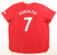 Cristiano Ronaldo Signed Manchester United Adidas Authentic Jersey (Beckett) at PristineAuction.com