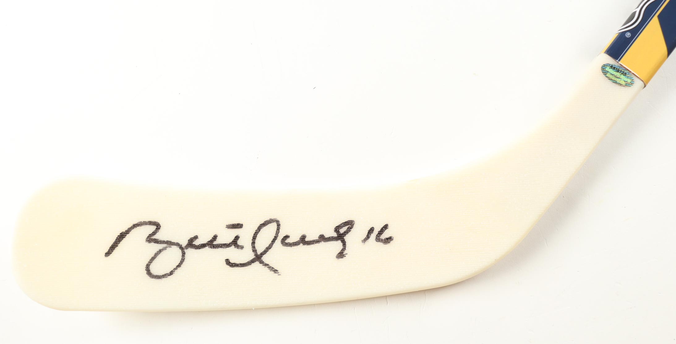 Brett Hull Signed Blues Logo Hockey Stick (Schwartz) at PristineAuction.com Brett Hull Signed Blues Logo Hockey Stick (Schwartz) at PristineAuction.com