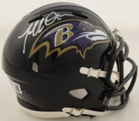 Terrell Suggs Signed Ravens Mini Speed Helmet (Beckett) at PristineAuction.com