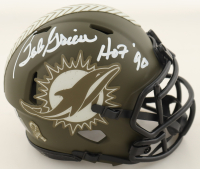Bob Griese Signed Dolphins Salute to Service Alternate Speed Mini Helmet Inscribed "HOF 90" (Beckett) at PristineAuction.com
