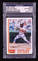 Eddie Murray Signed 1982 Topps #390 (PSA) at PristineAuction.com