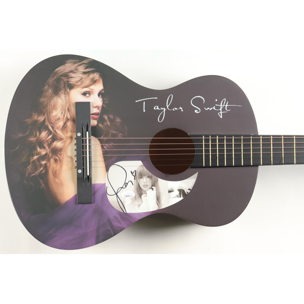 Taylor Swift Signed 38" Acoustic Guitar (JSA) at PristineAuction.com