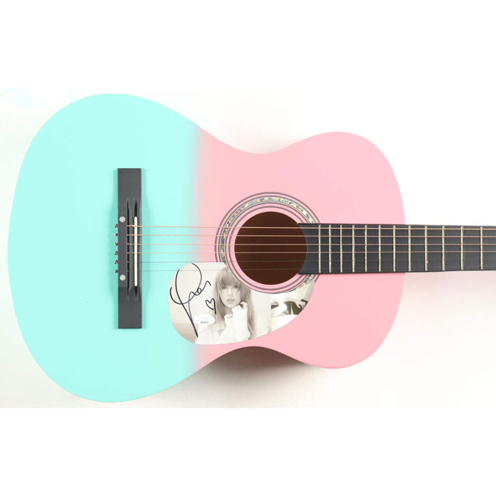 Taylor Swift Signed 38" Acoustic Guitar (JSA) at PristineAuction.com