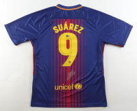 Luis Suarez Signed FC Barcelona Nike Authentic Jersey (Beckett) at PristineAuction.com