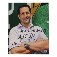 Adam Schefter Signed ESPN 8x10 Photo Inscribed "Best Wishes Always!" & "ESPN" (Beckett) at PristineAuction.com