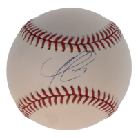 Ozzie Albies Signed OML Baseball (JSA) at PristineAuction.com
