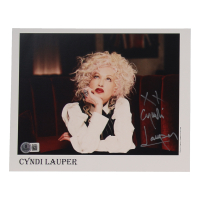 Cyndi Lauper Signed 8x10 Photo Inscribed "XX" (Beckett) at PristineAuction.com