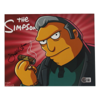 Joe Mantegna Signed "The Simpsons" 8x10 Photo (Beckett) at PristineAuction.com