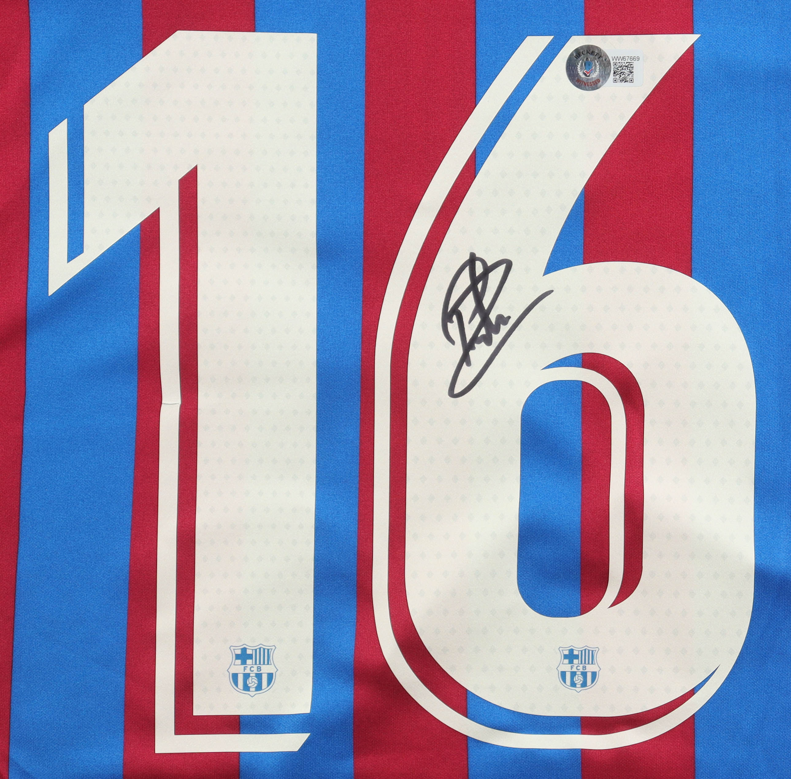 Pedri Signed Barcelona Nike Authentic Jersey (Beckett) at PristineAuction.com Pedri Signed Barcelona Nike Authentic Jersey (Beckett) at PristineAuction.com
