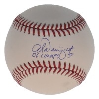 Adam Wainwright Signed OML Baseball Inscribed "06 Champs" (JSA) at PristineAuction.com