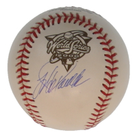 Jorge Posada Signed 2000 World Series Baseball (JSA) at PristineAuction.com