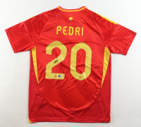 Pedri Signed Spain Jersey (Beckett) at PristineAuction.com