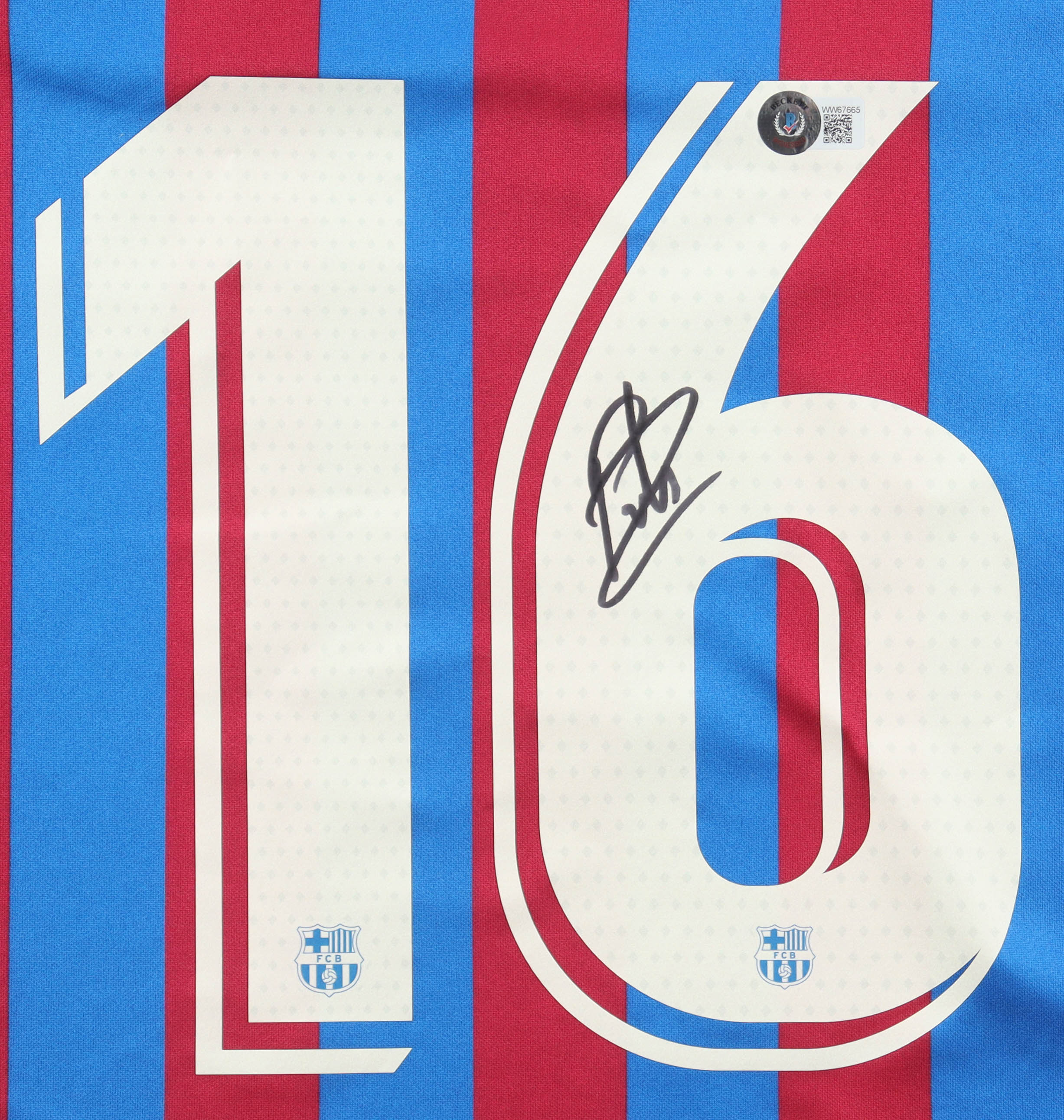 Pedri Signed Barcelona Nike Authentic Jersey (Beckett) at PristineAuction.com Pedri Signed Barcelona Nike Authentic Jersey (Beckett) at PristineAuction.com