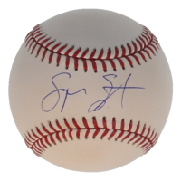 Spencer Strider Signed OML Baseball (JSA) at PristineAuction.com