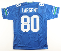 Steve Largent Signed Jersey Inscribed "HOF '95" (Schwartz) at PristineAuction.com