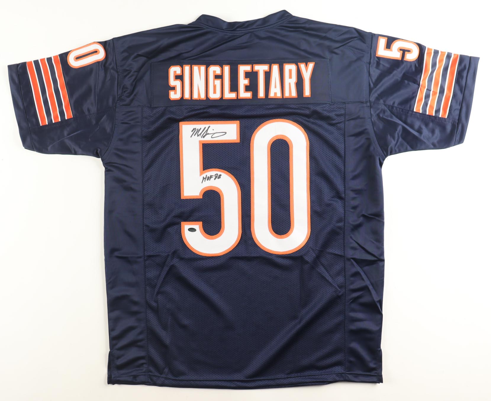 Mike Singletary Signed Jersey Inscribed "HOF 98" (Schwartz) at PristineAuction.com Mike Singletary Signed Jersey Inscribed "HOF 98" (Schwartz) at PristineAuction.com