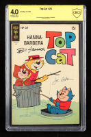 Bill Hanna & Joe Barbera Signed 1969 "Top Cat" Issue #26 Gold Key Comic Book (CBCS 4.0) at PristineAuction.com
