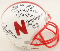 Johnny Rodgers, Jerry Tagge, Jeff Kinney Signed Nebraksa Cornhuskers Mini Helmet (PSA) Game of the Century Stars at PristineAuction.com