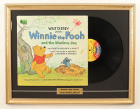 "Winnie the Pooh and the Blustery Day" Vinyl Record Album Custom Framed Display at PristineAuction.com