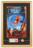"Pooh's Hunny Hunt" Custom Framed Poster Display at PristineAuction.com