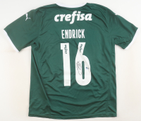 Endrick Signed SE Palmeiras Puma Authentic Jersey (Beckett) at PristineAuction.com