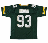 Gilbert Brown Signed Jersey with (5) Career Inscriptions (Radtke) at PristineAuction.com