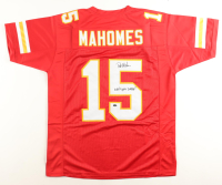 Patrick Mahomes Sr. Signed Jersey Inscribed "Who's Your Daddy?" (Schwartz) at PristineAuction.com