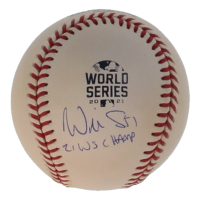 Will Smith Signed 2021 World Series Baseball Inscribed "21 WS Champ" (Radtke) at PristineAuction.com