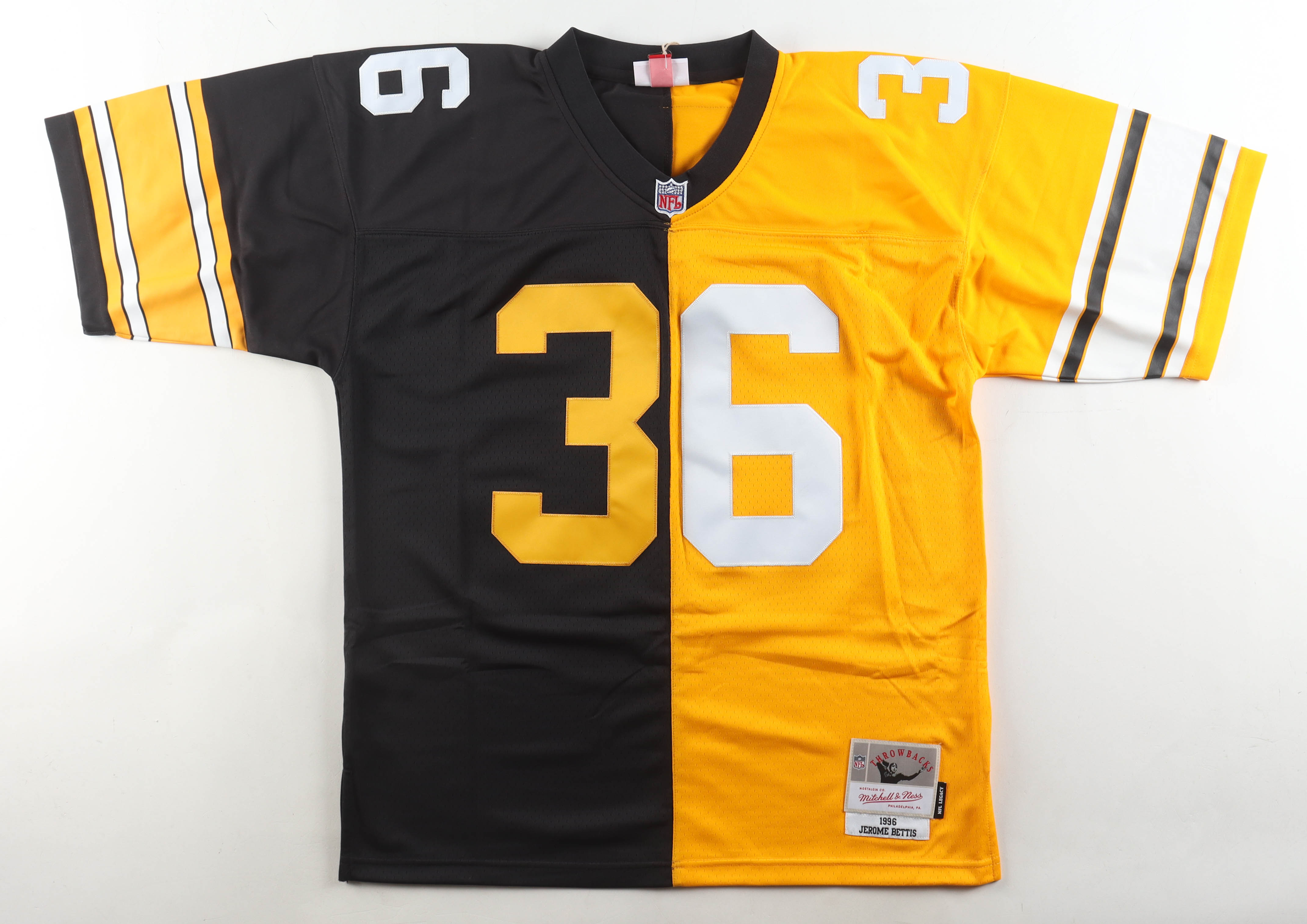 Jerome Bettis Signed Steelers Mitchell & Ness Authentic Jersey (Beckett) at PristineAuction.com Jerome Bettis Signed Steelers Mitchell & Ness Authentic Jersey (Beckett) at PristineAuction.com