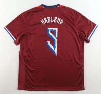 Erling Haaland Signed Norway Nike Authentic Jersey (Beckett) at PristineAuction.com