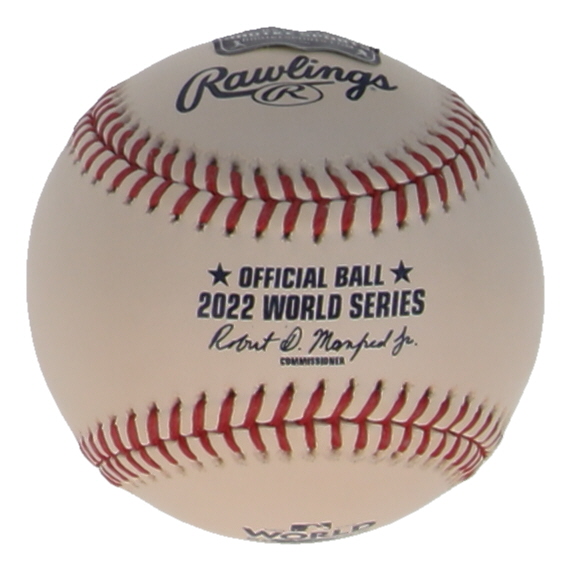 Will Smith Signed 2022 World Series Baseball Inscribed "22 WS Champ" (Radtke) at PristineAuction.com Will Smith Signed 2022 World Series Baseball Inscribed "22 WS Champ" (Radtke) at PristineAuction.com
