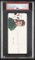 Jessie E. Woods Signed Cut With Portrait Art (PSA) at PristineAuction.com