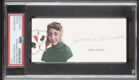 Jessie E. Woods Signed Cut With Portrait Art (PSA) at PristineAuction.com