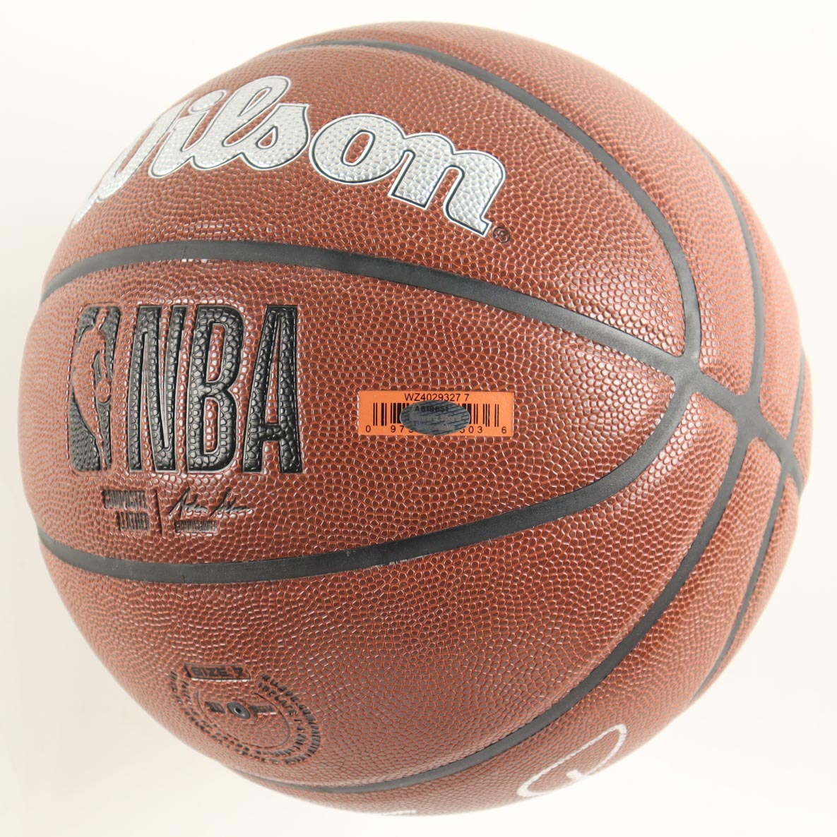 George Gervin Signed Spurs Logo NBA Basketball Inscribed "Iceman" (Schwartz) at PristineAuction.com George Gervin Signed Spurs Logo NBA Basketball Inscribed "Iceman" (Schwartz) at PristineAuction.com