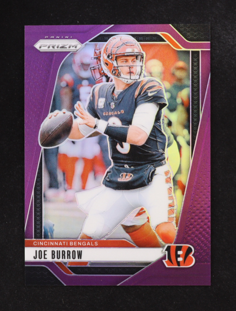 Joe Burrow 2024 Panini Prizm Purple #55 #036/125