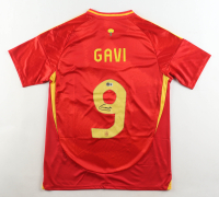 Gavi Signed Spain Jersey (Beckett) at PristineAuction.com