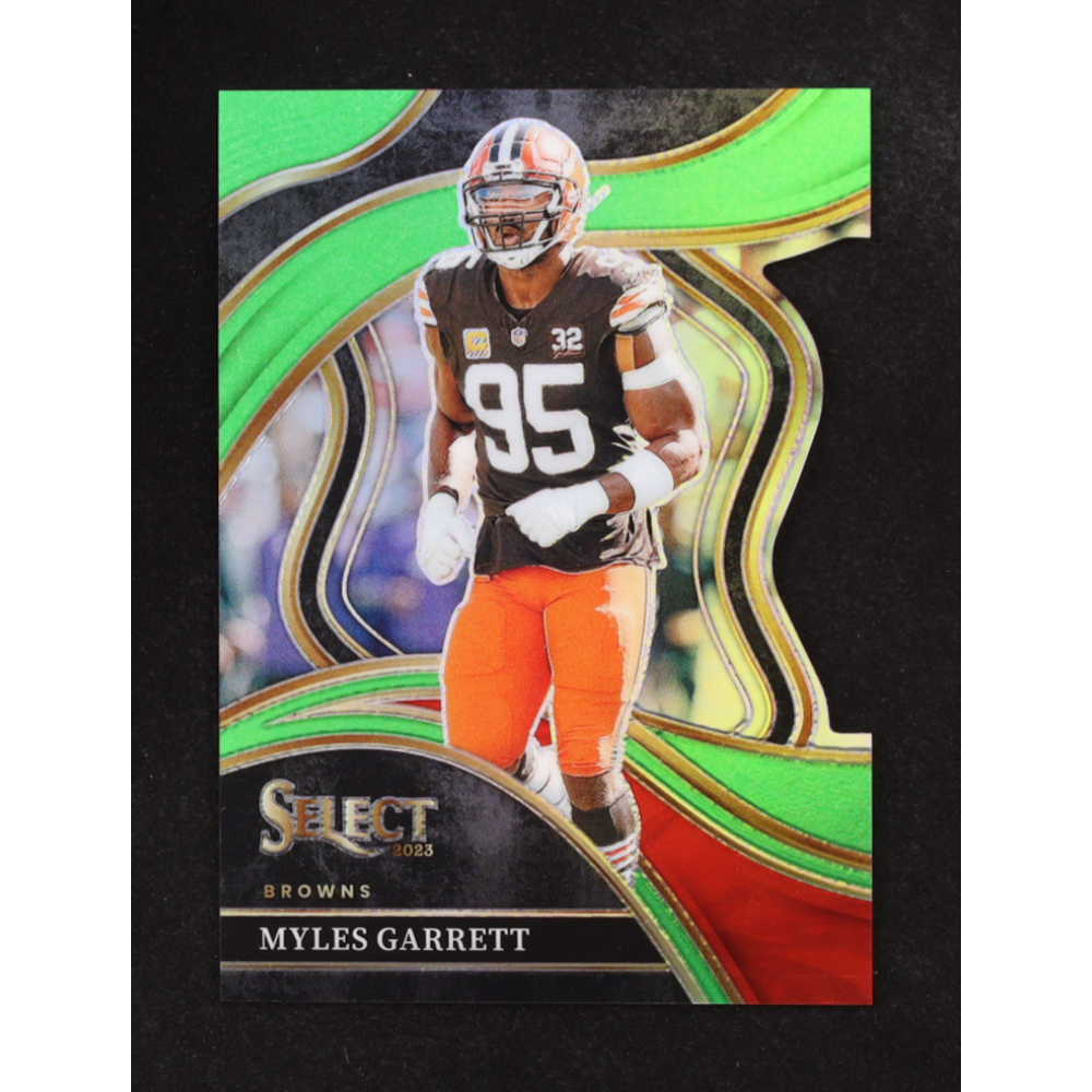 Myles Garrett 2023 Panini Prizm Select Club Level Die Cut #232 #056/499 at PristineAuction.com
